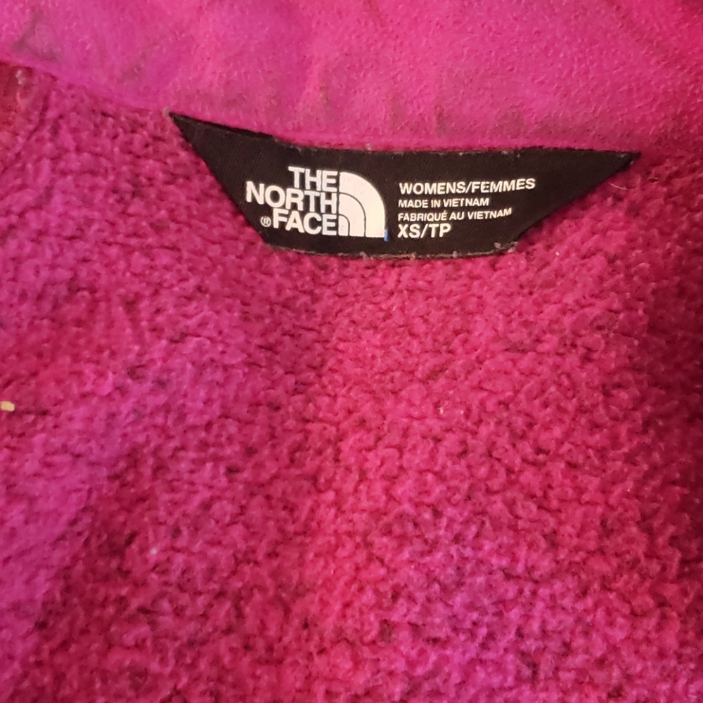The NorthFace Pink Black Sweatshirt Size XS - Picture 7 of 9